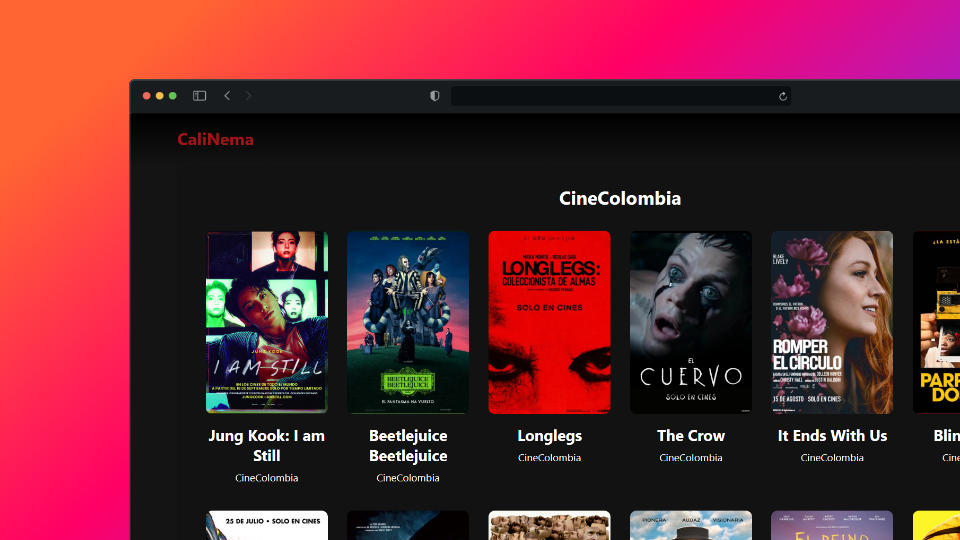 CaliNema app