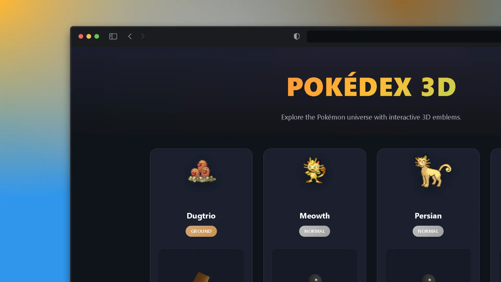 Pokédex 3D